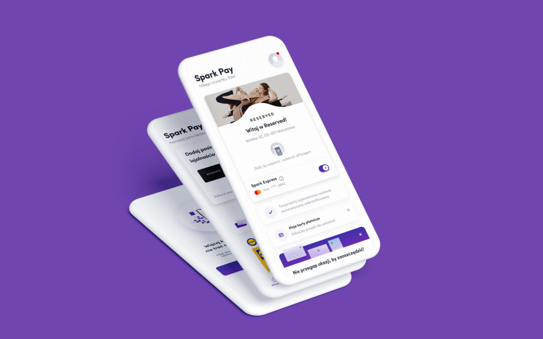 The Platforma Detalistów mobile website. The Platforma Detalistów mobile website.
