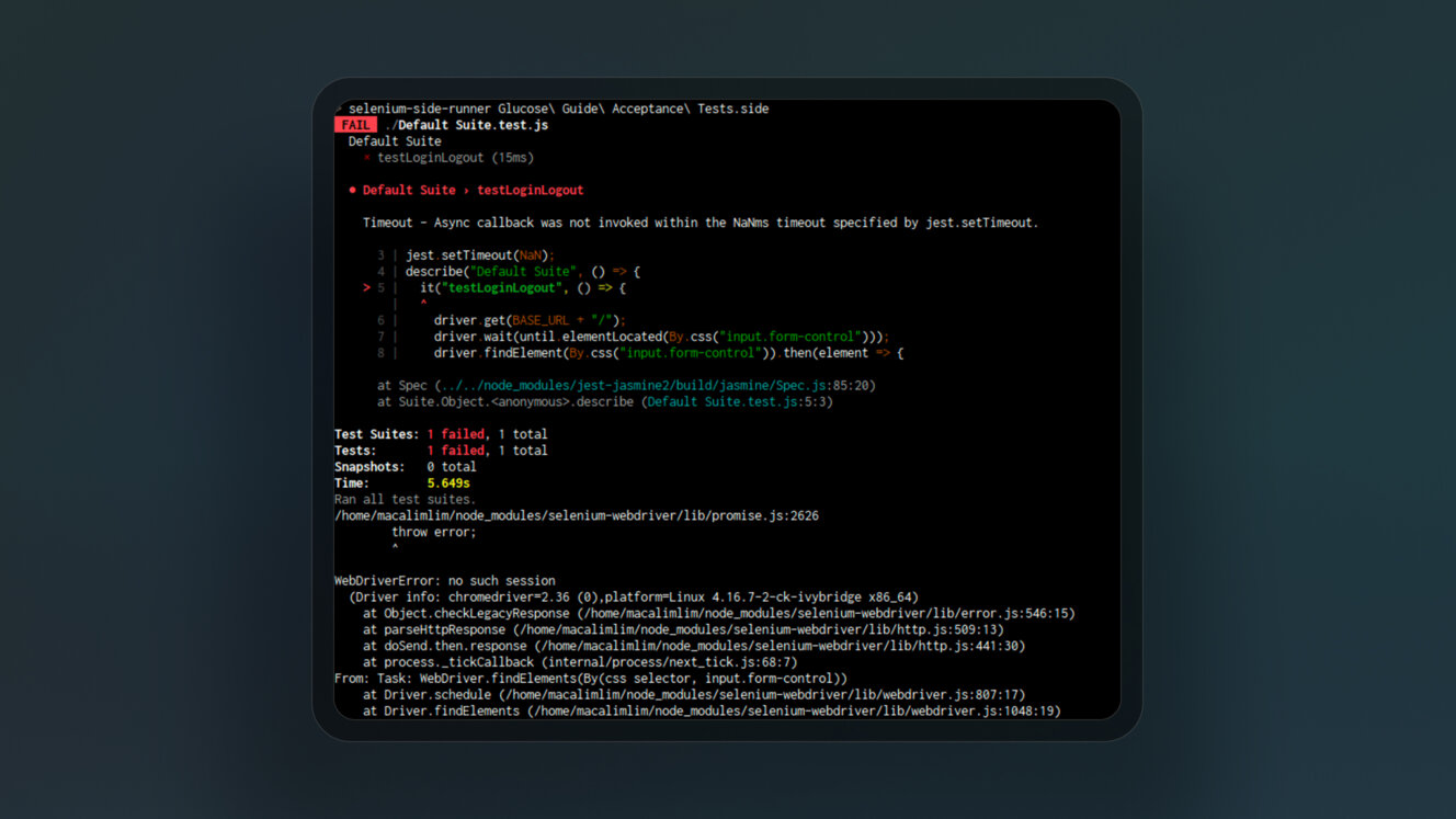 selenium A quick look at the automation script in Selenium