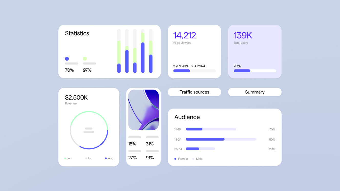 Web Analytics subservice hero image