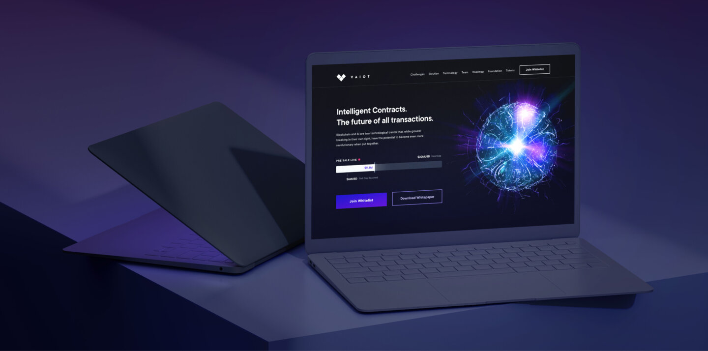 Vaiot website. Vaiot website.
