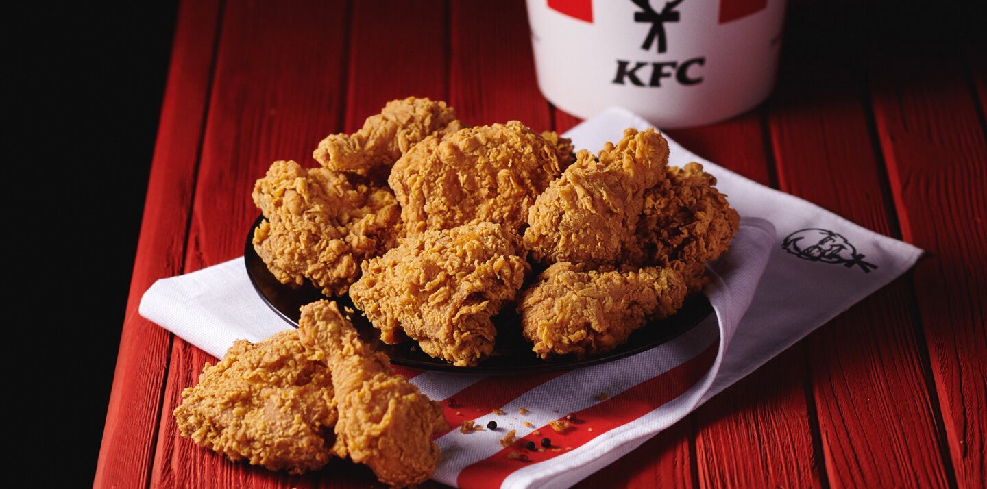 KFC's hot wings. KFC's hot wings.