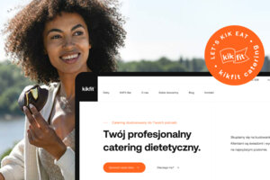 A screen from the kikfit website. A screen from the kikfit website.