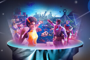 Happy 3d characters are enjoying Univers. Happy 3d characters are enjoying Univers.