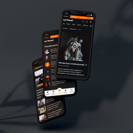 Mobile version of the NaTemat website. Mobile version of the NaTemat website.