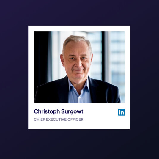 Chief executive officer of Vaiot, Christoph Surgowt. Chief executive officer of Vaiot, Christoph Surgowt.