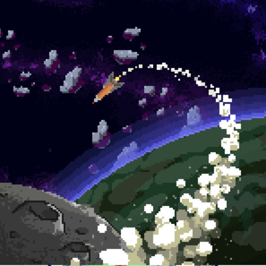 A rocket in the Moonieverse. A rocket in the Moonieverse.