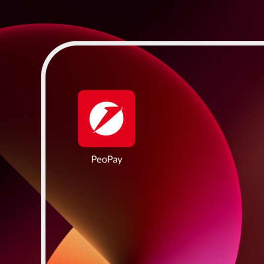 Peopay app widget. Peopay app widget.