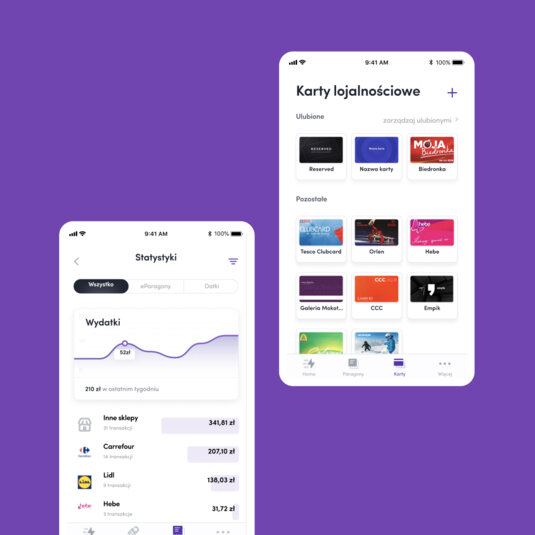 The Platforma Detalistów mobile website. The Platforma Detalistów mobile website.