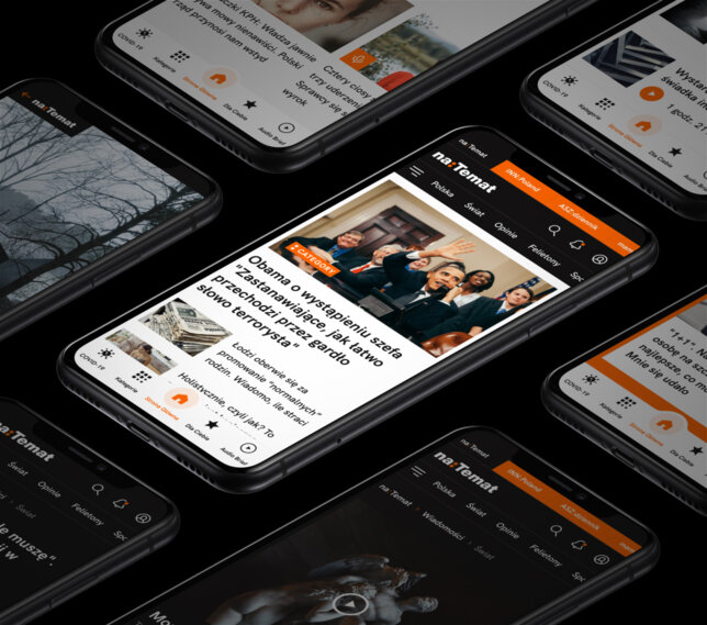 naTemat's mobile website. naTemat's mobile website.