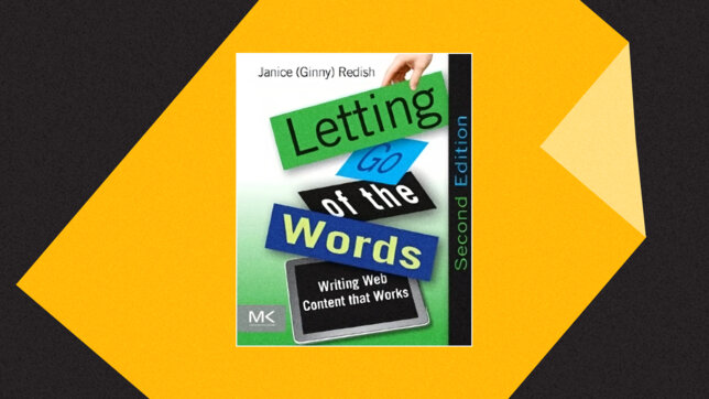 Letting go of the words Letting Go of the Words by Janice Redish