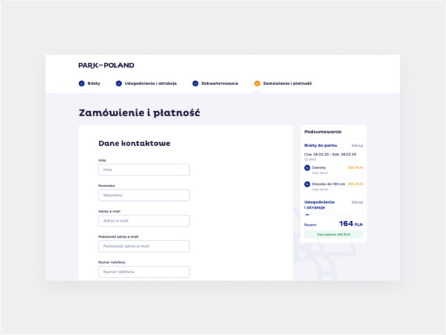 Park of Poland_ Cart&Checkout