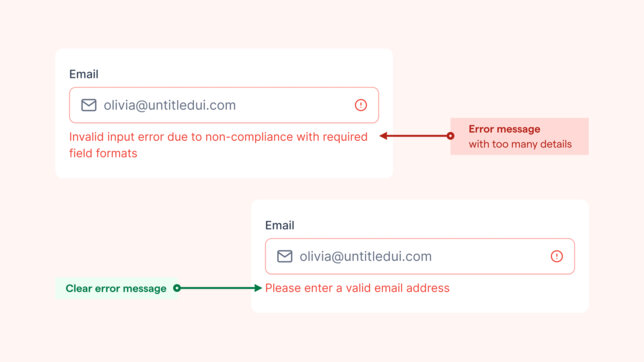 error messages #4