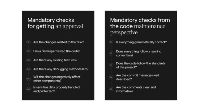 Checklist #1