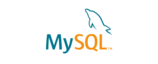 MySQL logo.