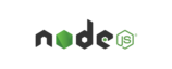 nodeJS logo. nodeJS logo.