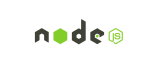 nodeJS logo.
