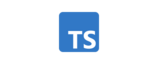 TypeScript logo.